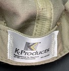 Vtg Y2k John Deere 110 Backhoe Hat K-products Strapback Cap 2002 Khaki Tractor