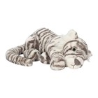 Je lly Cat Sacha Snow Tiger Rare Retired Wild Cat Soft Toy Plush New