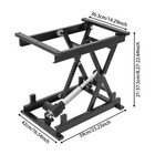 Electric Scissor Lift Table 250lbs Capacity Adjustable Height Foldable Hydraulic