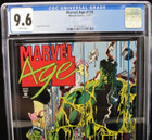 Marvel Age Issue  118 Marvel Comics 1992 Cgc 9 6 Nm  Hulk Cover White Pages