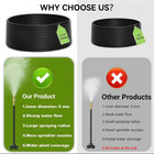 360   Adjustable Drip Irrigation System - 50 Ft Garden Watering System With 16 No