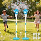 2 Pack Bubble Machine For Kids  Automatic Bubble Blower With Light     