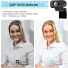 Webcam Hd 1080p Web Camera  Usb Pc Computer Webcam W microphone  Laptop Desktop