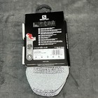 Salomon Cross Pro Running Socks White Light Grey Size M Mens 6-8 Womens 8-10