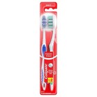 Colgate Classic Clean Soft Nylon Toothbrush 2 Pack White Blue Green
