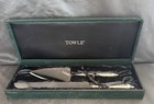 Vintage Towle Silver Plated Cake Knife   Server Set W  Box