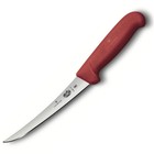Victorinox Fibrox Boning Knife With Semi-stiff Curved Blade Red 6  5 6601 15