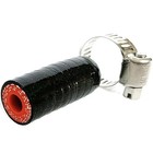 High Temperature 4-ply Reinforced Silicone Coolant Cap With 1 4   6 5mm  Black