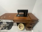 Gently Used Singer 301a Cabinet W  Building Sewing Machine And Originale Black