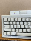 Vintage Apple Keyboard Ii M0487 And Mouse A9m0331 Beige Untested