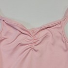 Body Wrappers Tutu Ballet Dress Camisole Leotard Pink Ruched Front Sz 6x-7c