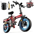 2000w 40mph Fast Folding Commuter Electric Bike 52v 25ah 80mi Long Range Ebike
