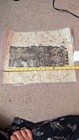Vintage Art Of Batik Original Fabric 17 x14  Sealed In Plastic - Chariot