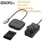 Usb 2 0 3 0 To 2 5  3 5  Sata Hard Drive Adapter Cable-sata Converter W  Adapter