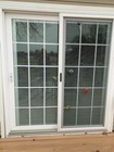 Faux Sliding Glass Door Window Grids White Vinyl Replacement Glass Lines Grills