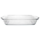 Anchor Hocking 13010l20 3 Qt  Laurel Embossed Glass Bake Dish
