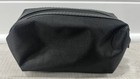Tumi For Delta Zip Pouch Travel Case Cosmetic Bag Toiletry Bag Black New