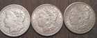 Five Morgan Silver Dollars As Shown 