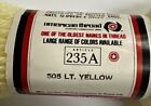 Vtg Aunt Lydia s Heavy Rug Yarn 100  Kodel Polyester 70 Yds  505 Lt Yellow