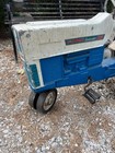  hard To Find  Blue   White Original  ford Commander 6000  Pedal Tractor