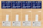 Genuine Rays Ce28sl Wheel Repair Sticker  no 24  - 17 18 Inch - Red  4 Sets 