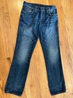 Nudie Slim Jim Blue Wash Organic Denim Jeans Martin Replica W34 L34  nj3929 