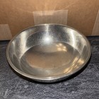 Antique Rare Vintage Metal Bowl Hms Eagle Aircraft Carrier Royal Navy Pewter  jj