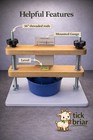 Handmade Cheese Press For Home Cheesemaking   Gauge   Level   Heavy Duty Springs
