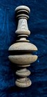 Antique French Baluster Oak Turned Spindle Baluster Column Salvage 11    2