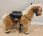 Vintage Little Tikes Giddy Up  n Go Plush Pony Horse Ride