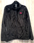 Euc The North Face Women Xl Black Osito Fuzzy Fleece Zip Jacket Coat