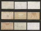 Newfoundland  233-241 - 9 Mixed Condition From The 1937 Set - Free Shipping 
