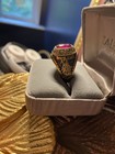 Usmc Marine Corps Iwo Jima 1945 Commemorative Ring Jostens Yltm Yellow