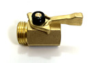 Big Upgrade For 2025     Brass Garden Hose Shutoff Valve Hd Commercial Quality 