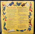 Big Golden Record Walt Disney Pinocchio Story And Songs Dbr 29 Rare