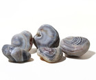 Gray Botswana Agate - Rough Rocks For Tumbling - Bulk Wholesale 1 Lb  Options