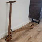 Kids Vintage Antique Wooden Scooter From The 1950s