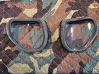 New In Plastic Bag M40 M42 Gas Mask Outsert Set Clear Lenses
