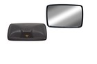 New Velvac 6 5  X 10  Convex Black Mirror Side Mount Wide Angle 704152-5