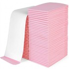 100 Pack Disposable Baby Changing Pads - Pink Diaper Changing Mat  Waterproof