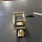 Antique Brass Small Raised Pillar Fly Fishing Reel