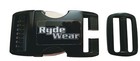 Black Metal Strongest Helmet Quick Release Motorcycle Helmets Chin Strap Buckle
