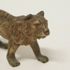 Vintage Austrian Vienna Bronze Tiger Animal Sculpture Figurine 1 5  Tall