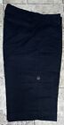 Nwt Mens George Black Below The Knee Messenger Cargo Shorts Size 38
