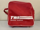 2 - Vintage 1980s Twa  Getaway Vacations Shoulder carry On 