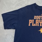 Men s Xl Adidas Golden State Warriors 2007 Nba Playoffs T-shirt Navy Blue 