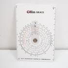 Vtg Sama   Etani Concise Circular Slide Rule Model Ctcs-552 Olin Mathieson Chem