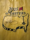 Rory Mcilroy Signed 2025 Masters Golf Flag Augusta National Career Grand Slam