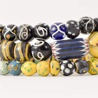 Venetian Mixed Trade Beads 34 Inch