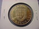 Portugal 25 Escudos 1977 Proof  93418